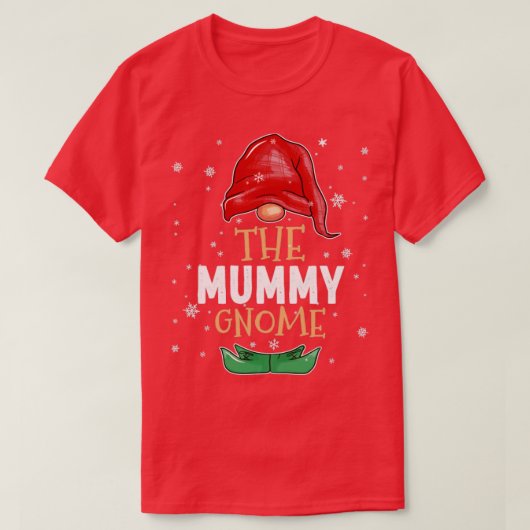 Die Mama-Gnome-Familie passt Weihnachts-Outfit 2 T-Shirt (Design vorne)