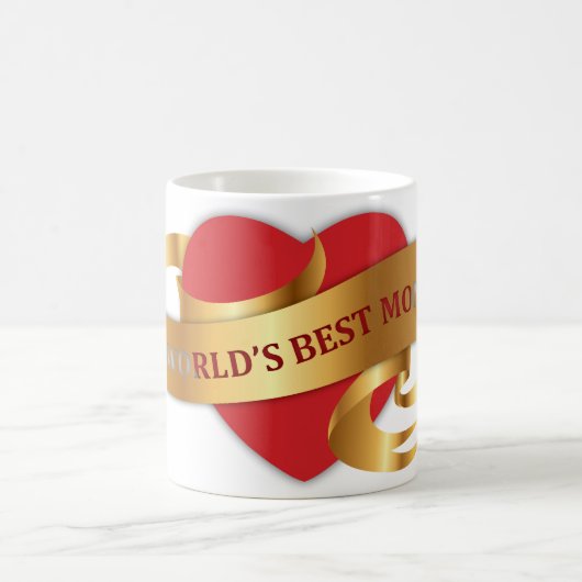 Die Mama-Goldband-Tasse der Welt beste Kaffeetasse (Mittel)