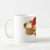 Die Mama-Goldband-Tasse der Welt beste Kaffeetasse (Links)