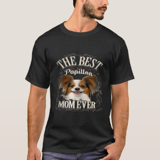 Die Mama Papillon ist die beste der Welt T-Shirt