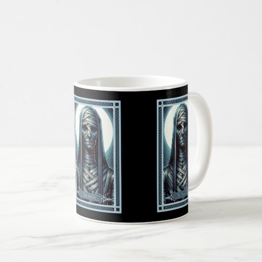 Die Mama-Tarot-Karte Kaffeetasse (VorderseiteRechts)