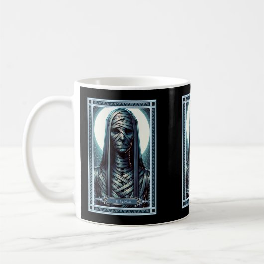Die Mama-Tarot-Karte Kaffeetasse (Links)