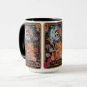 Die Mama-Tarot-Karte Tasse (Vorderseite Links)