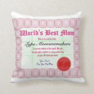 Die Mama-Zertifikat-Preis der Welt bester Kissen