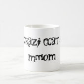 Die Mama-Zitat-Kaffee-Tasse Crazi Katze Kaffeetasse (Mittel)
