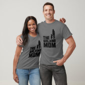 Die Mama zu Fuß, die grafischen T-Shirts der Mutte (Unisex)