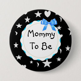 Die Mama, zum Sterne, Monde und Herz zu sein Button