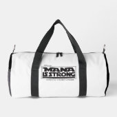 Die Mana Ist Stark - Hawaii-Inseln Duffle Bag (Rückseite)
