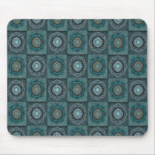 Die Mandala der gyrate psychedelic auges Mousepad (Vorne)