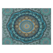 Die Mandala der gyrate psychedelic auges Tischdecke (Vorderseite (Horizontal))