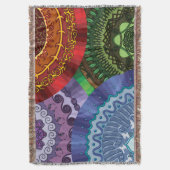 Die Mandalas der Elemente werfen die Lücke Decke (Vorderseite Vertikal)