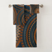 Die Mandalase im Herbst Badhandtuch Set (Insitu)