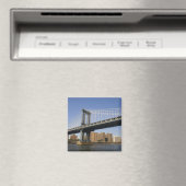 Die Manhattan-Brücke über den East River 2 Magnet (In Situ (Geschirrspüler))