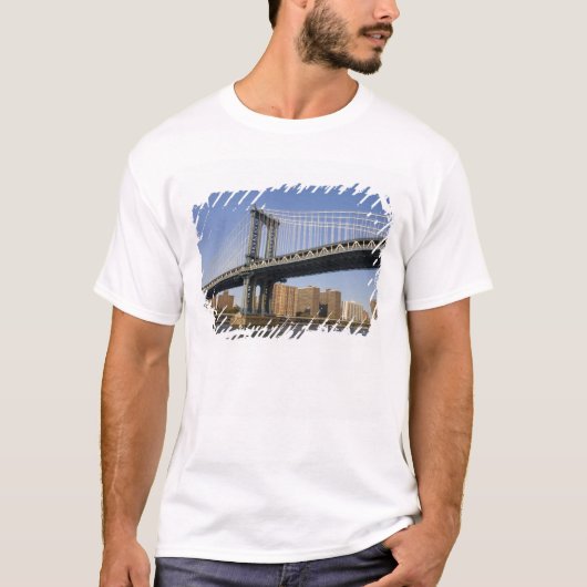 Die Manhattan-Brücke über den East River 2 T-Shirt (Vorderseite)