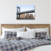 Die Manhattan-Brücke über den East River Leinwanddruck (Insitu (Schlafzimmer))
