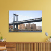 Die Manhattan-Brücke über den East River Leinwanddruck (Insitu (Wohnzimmer))