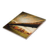 Die Manhattan-Brückenansicht von Brooklyn-Seite Fliese (Seite)