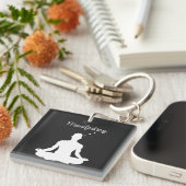 Die Manifestation der Meditation Visuell für posit Schlüsselanhänger (Vorderseite rechts)