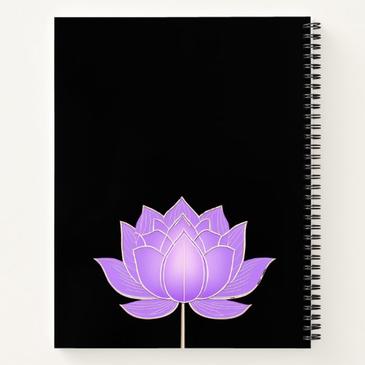 Die Manifestation Ihres Dreams Spiral Notebook Notizblock (Rückseite)