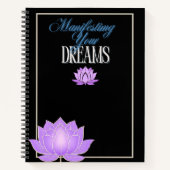 Die Manifestation Ihres Dreams Spiral Notebook Notizblock (Vorderseite)