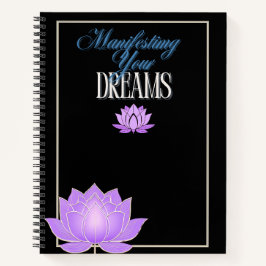 Die Manifestation Ihres Dreams Spiral Notebook Notizblock