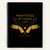 Die Manifestation meines Traumlebens, Notizblock (Vorderseite)