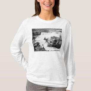 Die Männer, die bei Celilo fischen, fällt T-Shirt