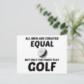 DIE MÄNNER ERSTELLTEN GLEICHE, ABER DAS SCHÖNSTE S POSTKARTE (Stehend Vorderseite)