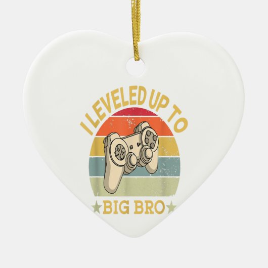 Die Männer haben sich bis zum großen Bruder Est 20 Keramik Ornament (Vorne)