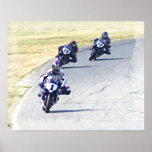 Die Männer in Blau Poster (Vorne)