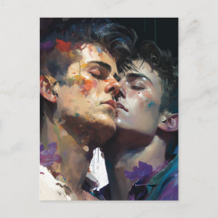 Die Männer in der Liebe Postkarte