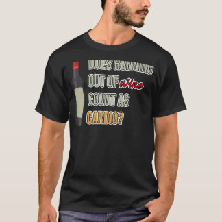 Die Männer laufen nicht mehr wie Cardio Alco aus. T-Shirt