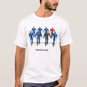 Die Männer von M.I.M.E., farbunterlegte Version T-Shirt