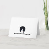 Die Männers-Gruß-Karte Feiertagskarte (Rückseite)