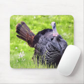 Die männliche Türkei ist Nah Mousepad (Mit Mouse)