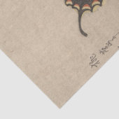 Die manuelle Schmetterlingsfestung, Shunman Seidenpapier (Detail)