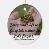 Die Märchen des Gottes Keramik Ornament (Links)