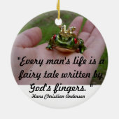 Die Märchen des Gottes Keramik Ornament (Hinten)