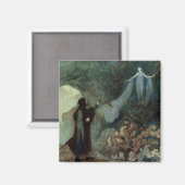 Die Märchen, die dem Prinzen erscheinen Magnet (Vorderseite/Rückseite)
