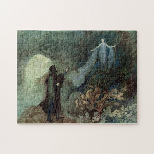 Die Märchen, die dem Prinzen erscheinen Puzzle (Horizontal)