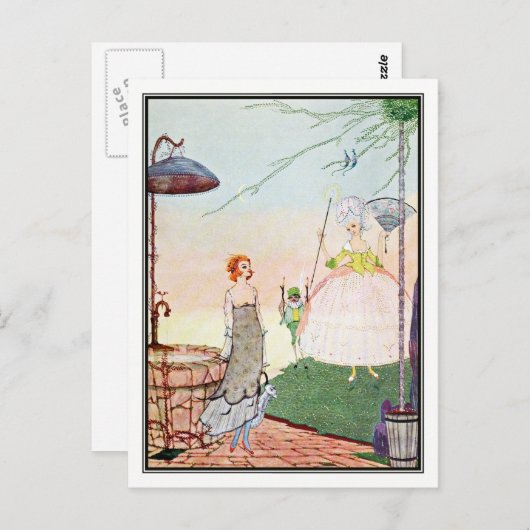 Die Märchen von Harry Clarke Postkarte (Vorne/Hinten)