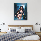 Die märchenhafte Göttin der alten Ruinen der Keime Leinwanddruck (Insitu (Schlafzimmer))