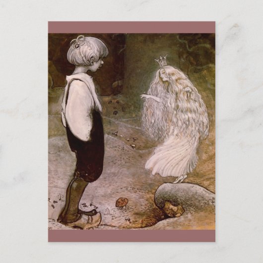 Die Märchenprinzessin 1905 Postkarte (Vorderseite)