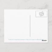 Die Mares-Postkarte Postkarte (Rückseite)