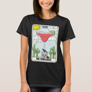 Die Margarita Tarot Card Alkohol Cocktail trinken T-Shirt