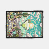 Die Margarita Tarot Card Cinco De Mayo Party Marga Fleecedecke (Vorderseite (Horizontal))