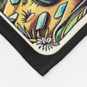 Die Margarita Tarot Card Cinco De Mayo Party Marga Fleecedecke (Ecke)