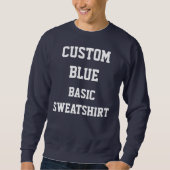 Die MARINE-BASIC-SWEATSHIRT der kundenspezifischen Sweatshirt (Vorderseite)