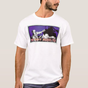 Die Marine benötigt Sie (US02163) T-Shirt