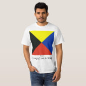 Die Marine kennzeichnet Shirt (Zulu), Mann (Vorne ganz)